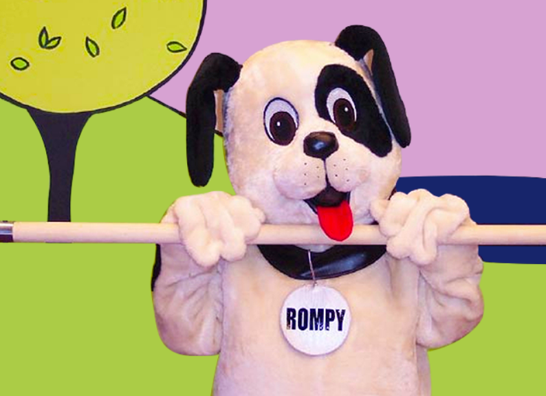 当rompy不在悦宝园的时候,他的身影可能会出现在图书馆,海滩上或是